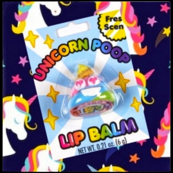 🆕️LAST 1!!💖SALE💖🦄"Unicorn Poop" Lip Balm🦄 - Picture 2 of 3